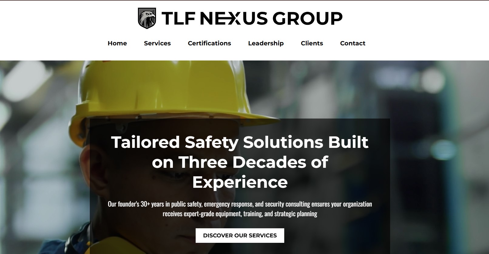 TLF Nexus Group Website Preview